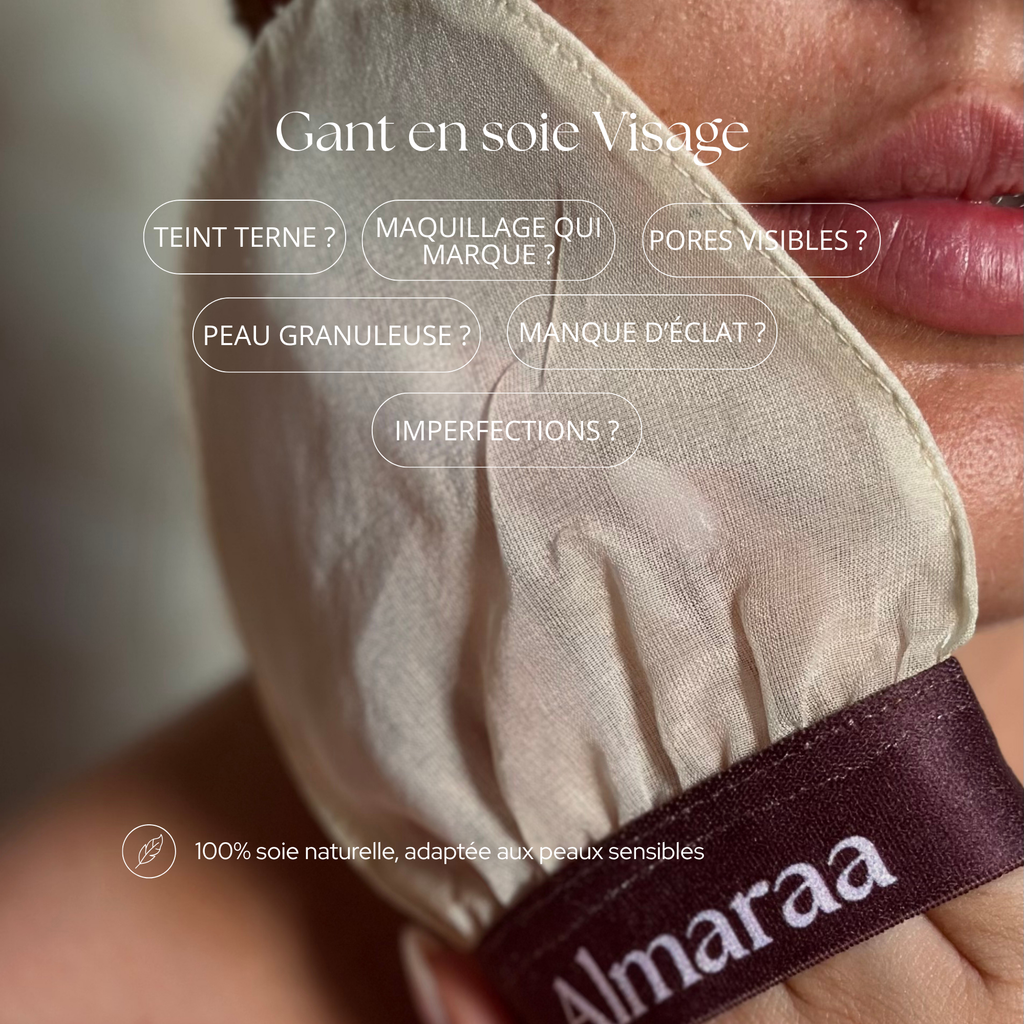 Gants en soie - Visage & Corps